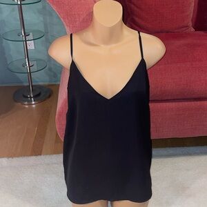ASOS Simple V neck (front & back) Strap Tank Top *lining inside